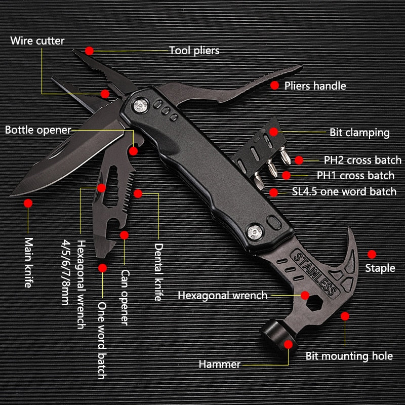 Multitool Claw Hammer W1410